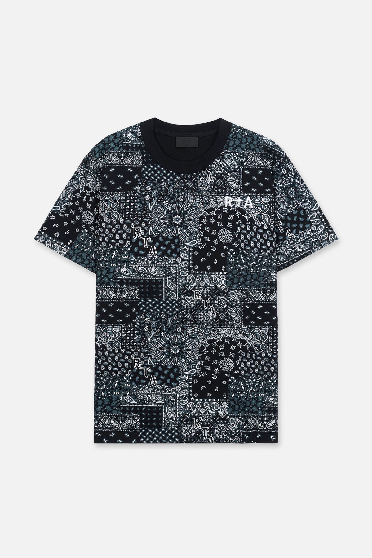 Men's Black Graphic Tee | RTA