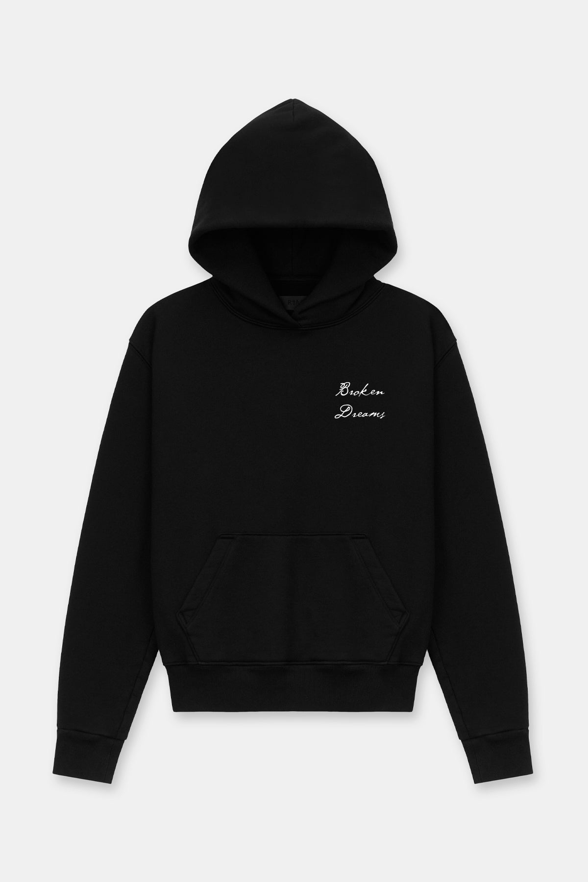 DION HOODIE | BLACK COLLEGIATE BROKEN DREAMS