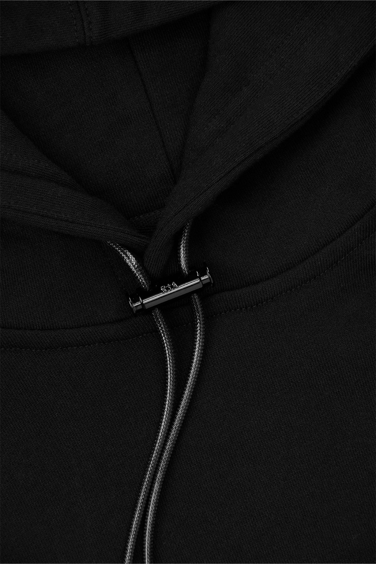 DION HOODIE | BLACK COLLEGIATE STRIPE