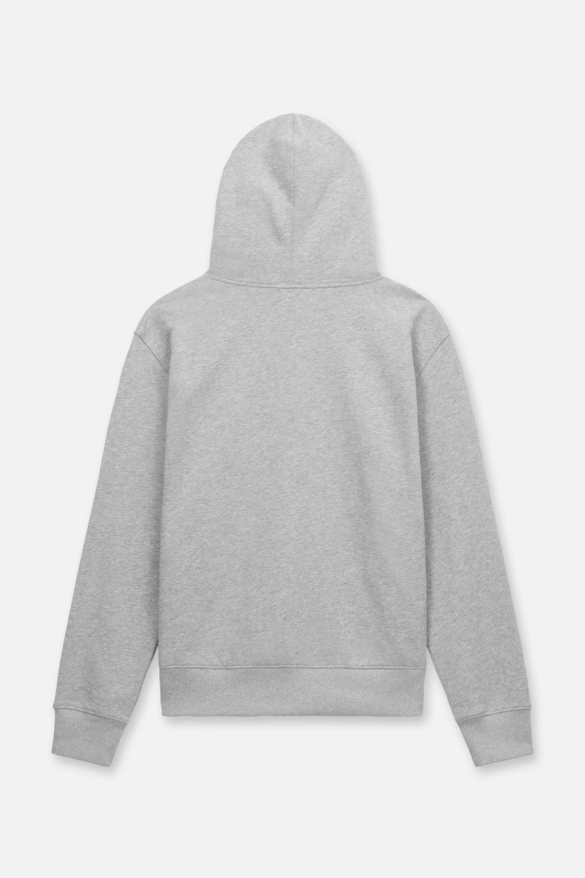 DION HOODIE | HEATHER GREY COLLEGIATE SCRIPT