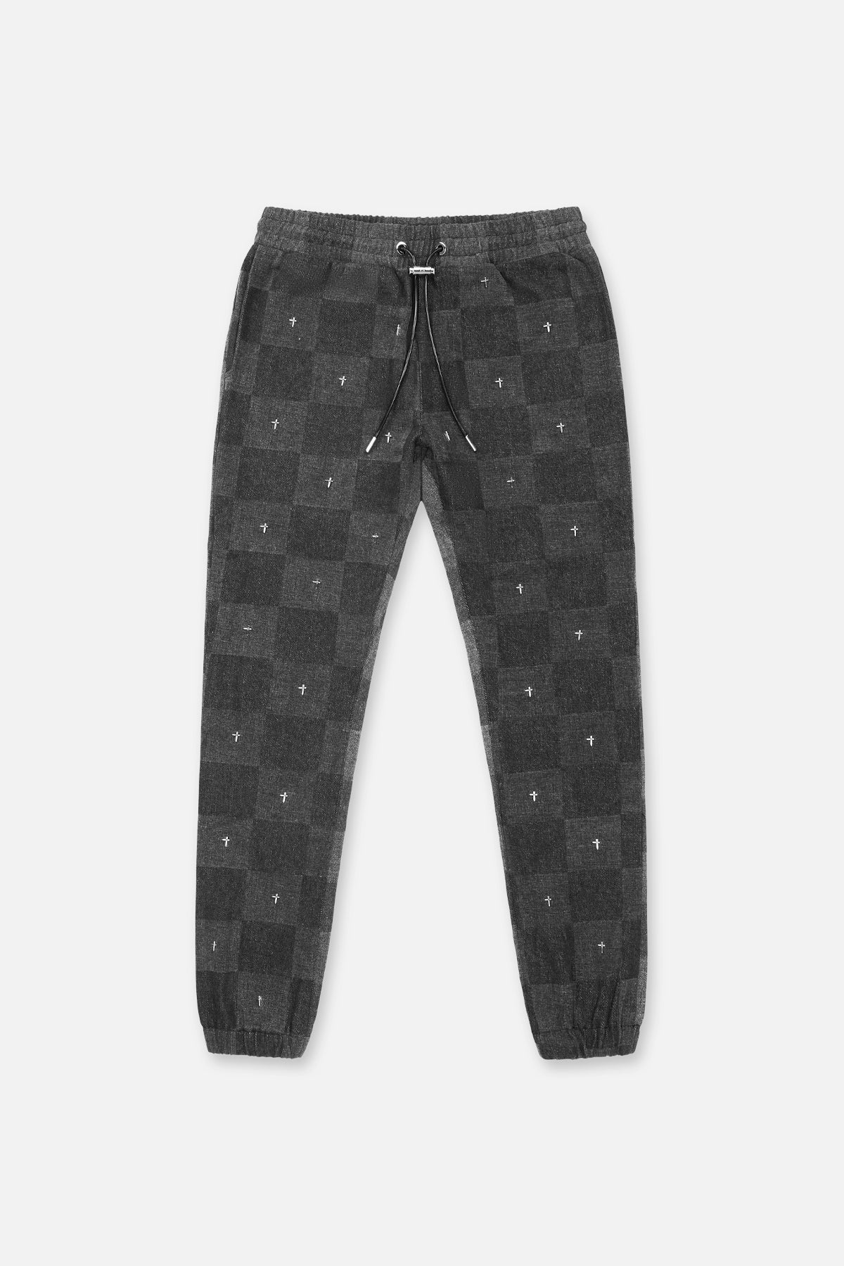OWEN SWEATPANT | GREY CROSS CHECKER