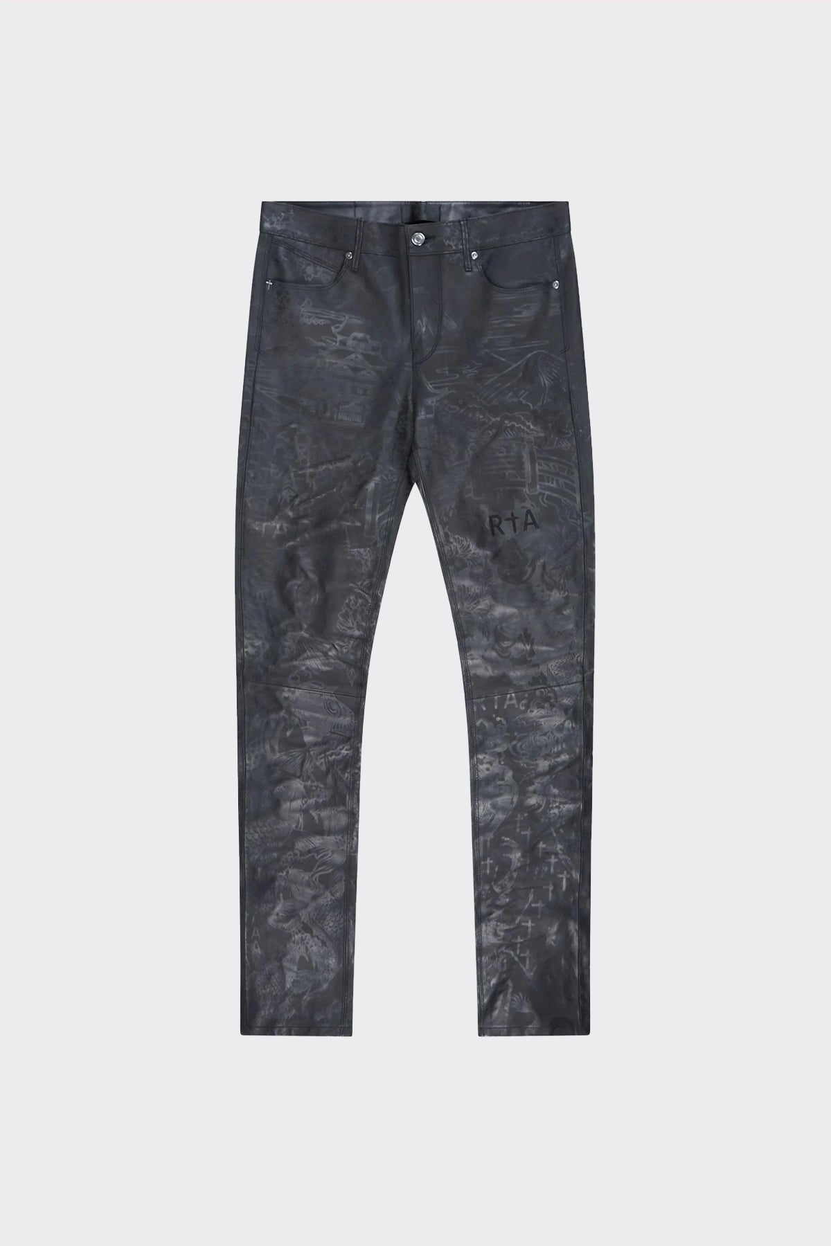 AKIO PANT | BLACK PORCELAIN