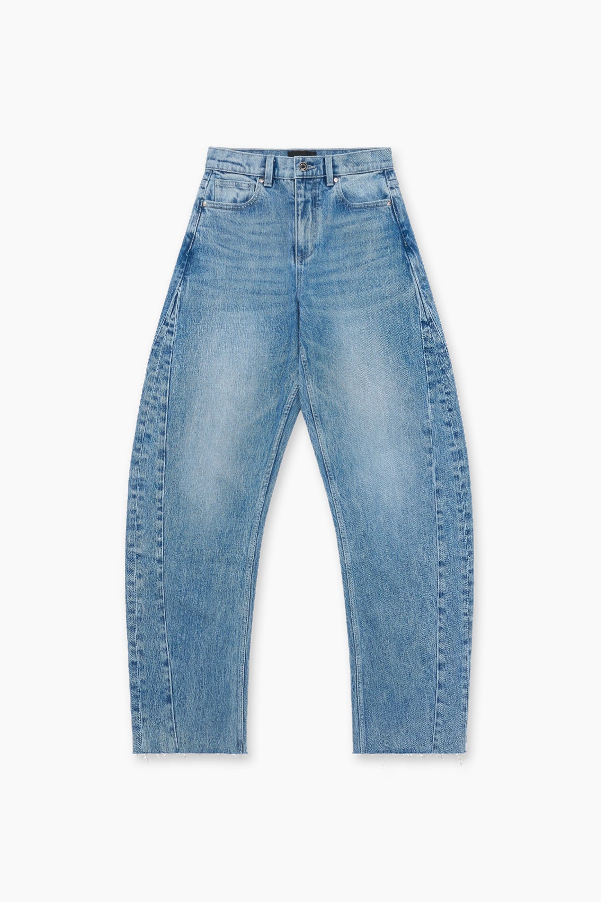 PENELOPE BARREL JEAN  | MEDIUM WASH