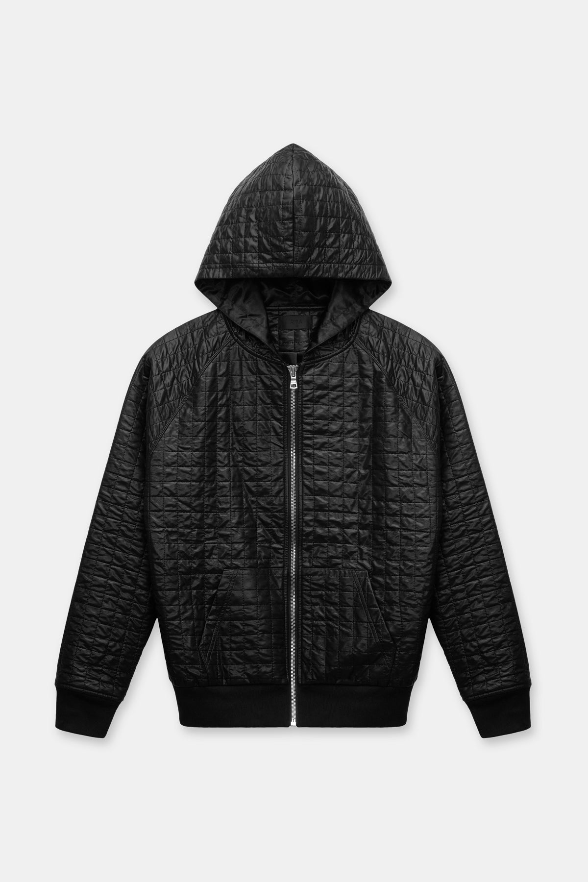 SIMION SWEATSHIRT | BLACK QUILTED