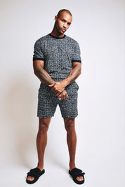SILK JACQUARD SHORT