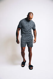 SILK JACQUARD SHORT