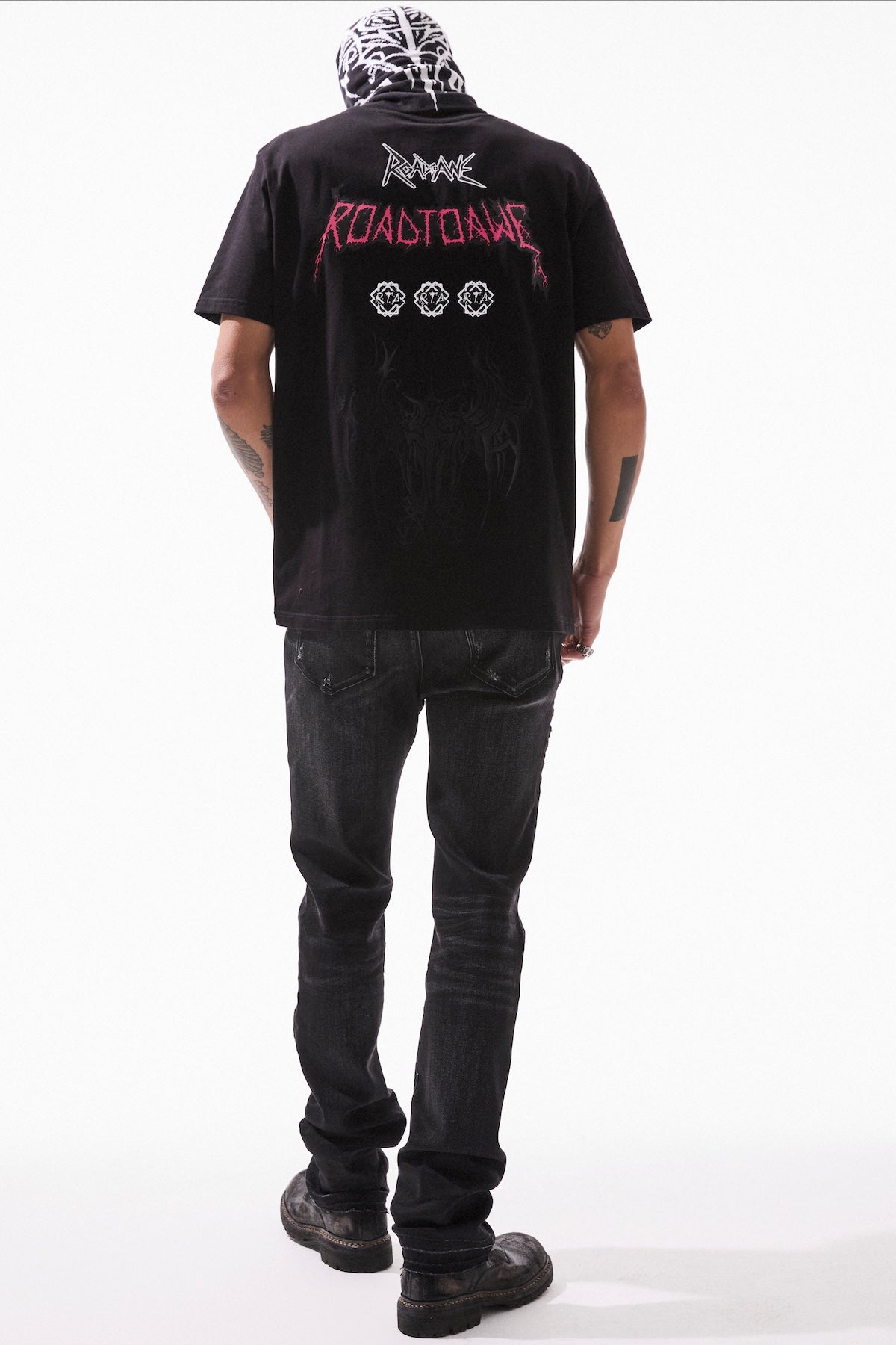 LIAM SHORT SLEEVE TEE | BLACK CYBER METAL