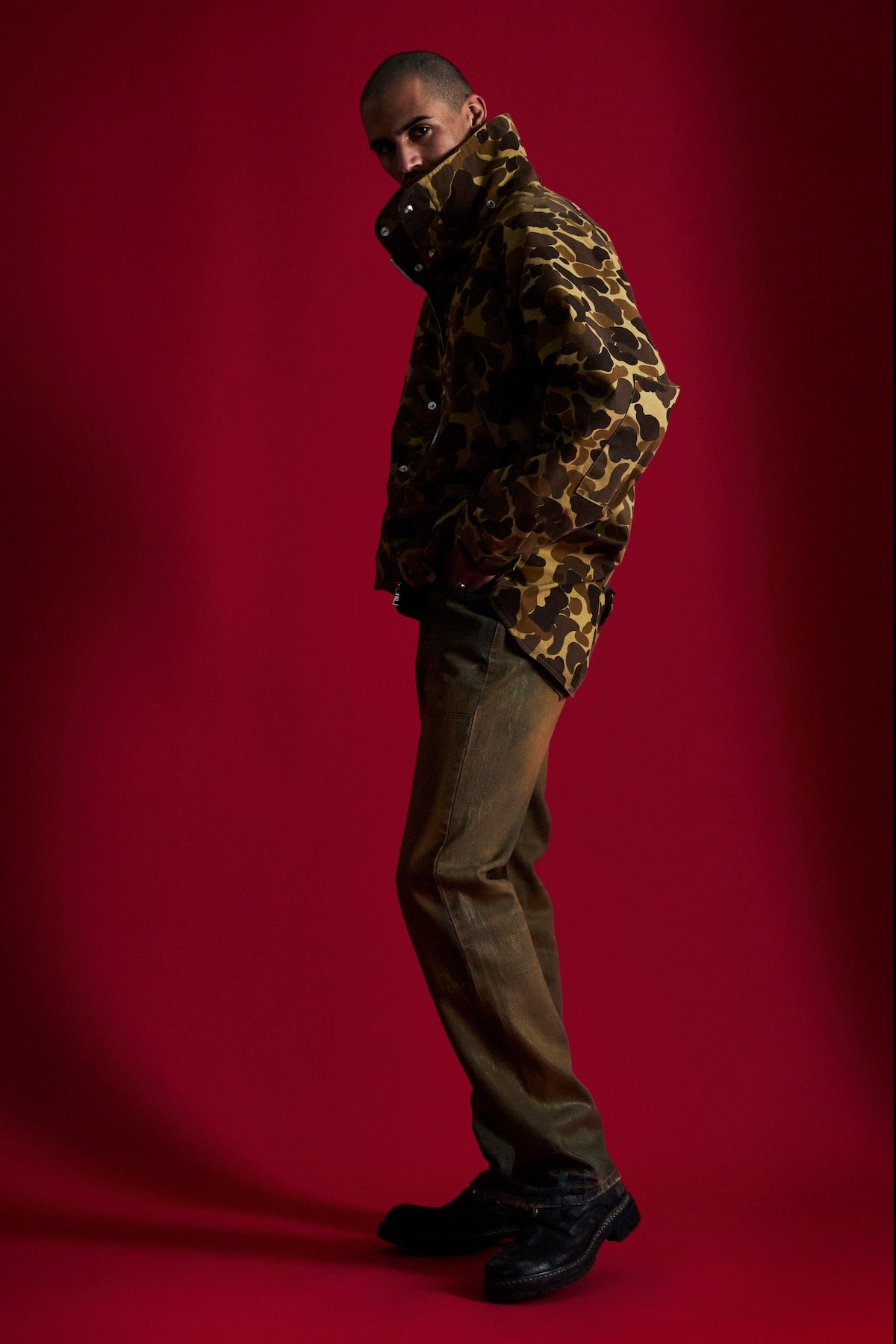 LORENZO JACKET | MILITARY BROWN CAMO