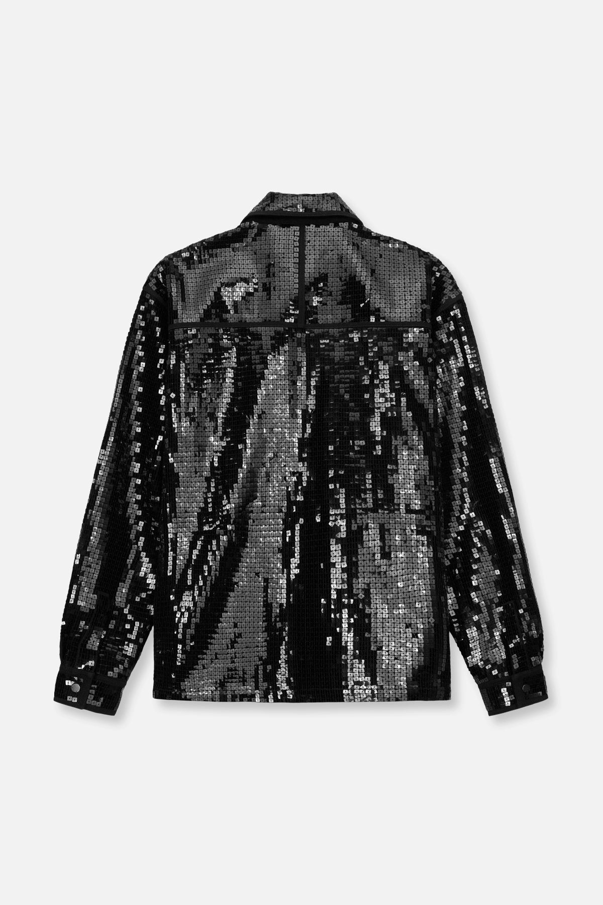 CHEST POCKET | BLACK SEQUIN