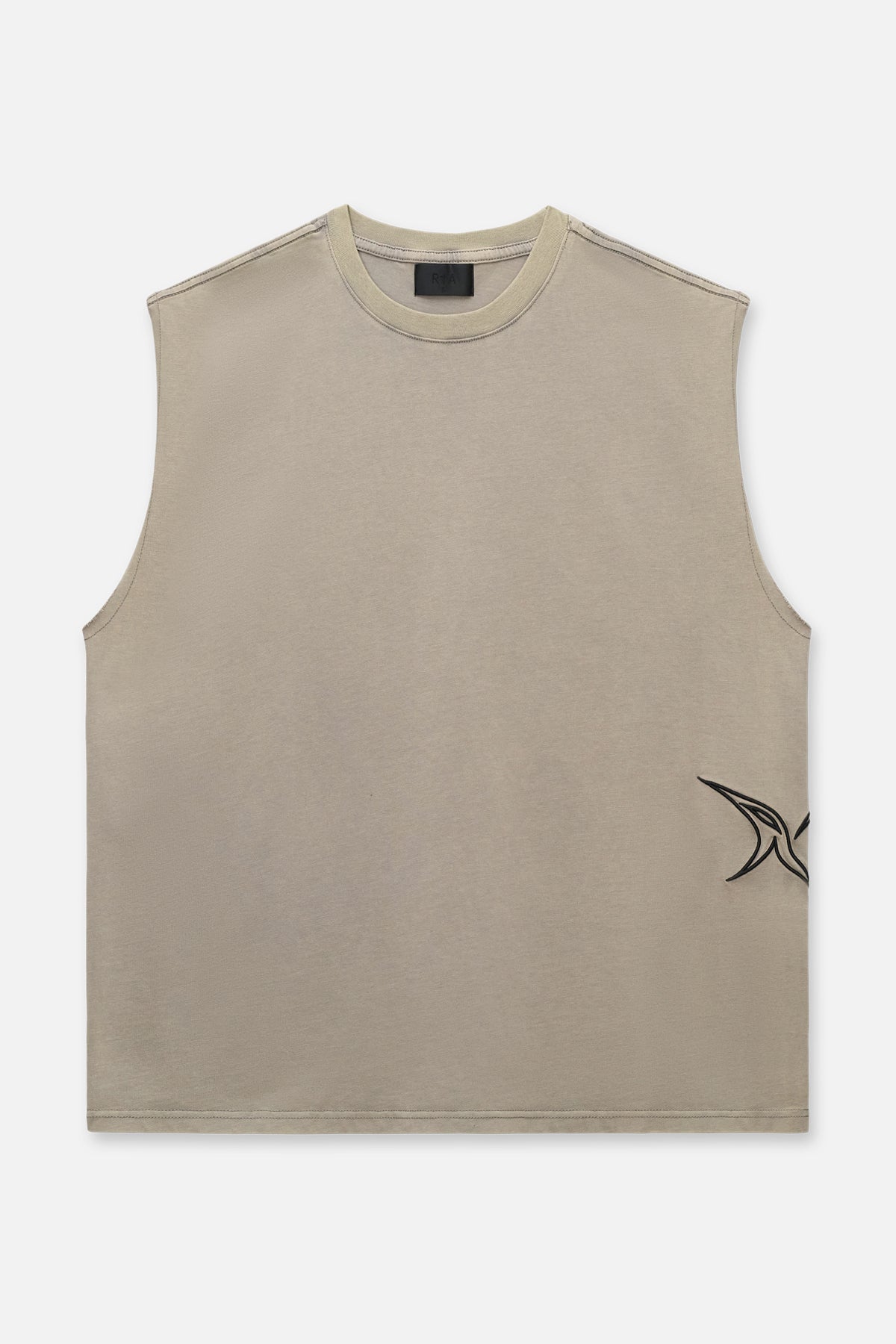 TERRY MUSCLE TEE | SAND WESTERN