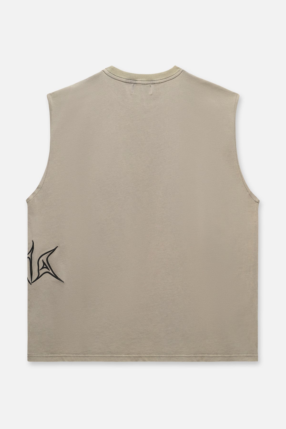 TERRY MUSCLE TEE | SAND WESTERN