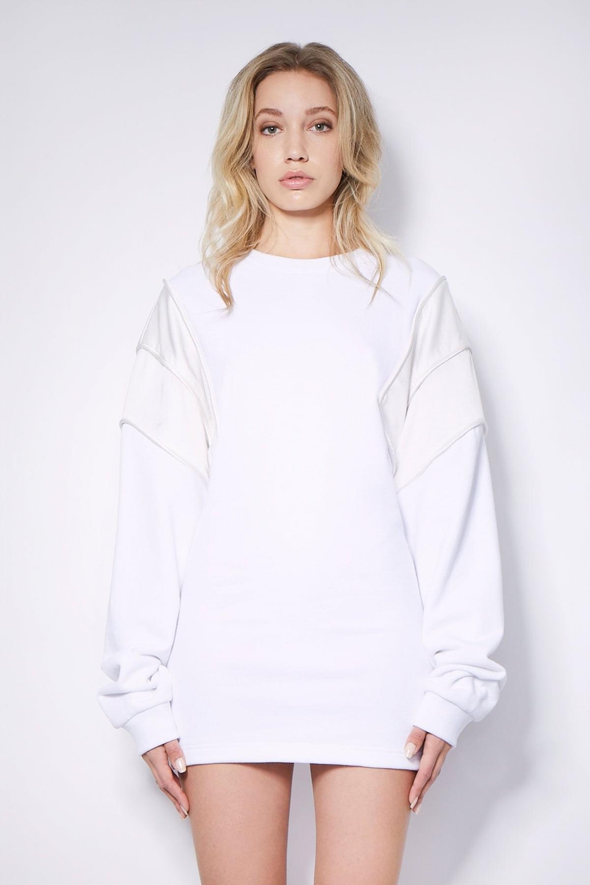 ADELIA DRESS | WHITE
