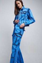 MARINA | BLUE ACID WASH