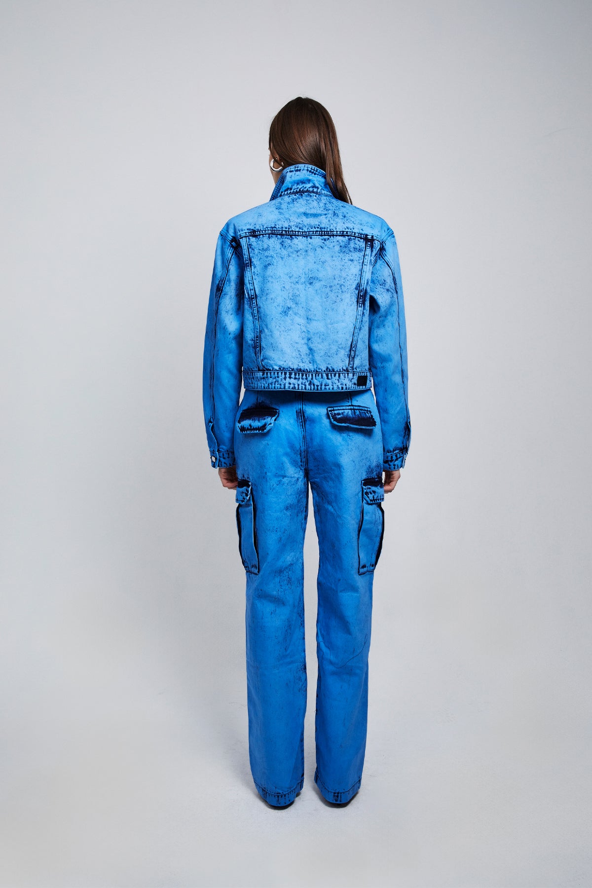 OCEANE JEAN JACKET | BLUE ACID WASH