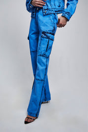 MARINA | BLUE ACID WASH