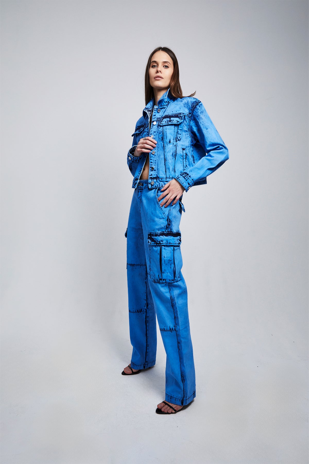 MARINA | BLUE ACID WASH