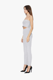 NOUR TOP | GREY LUREX