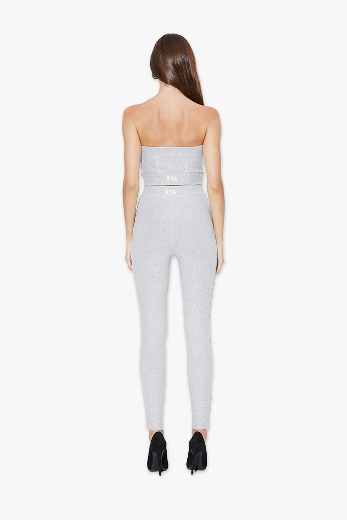 NOUR TOP | GREY LUREX