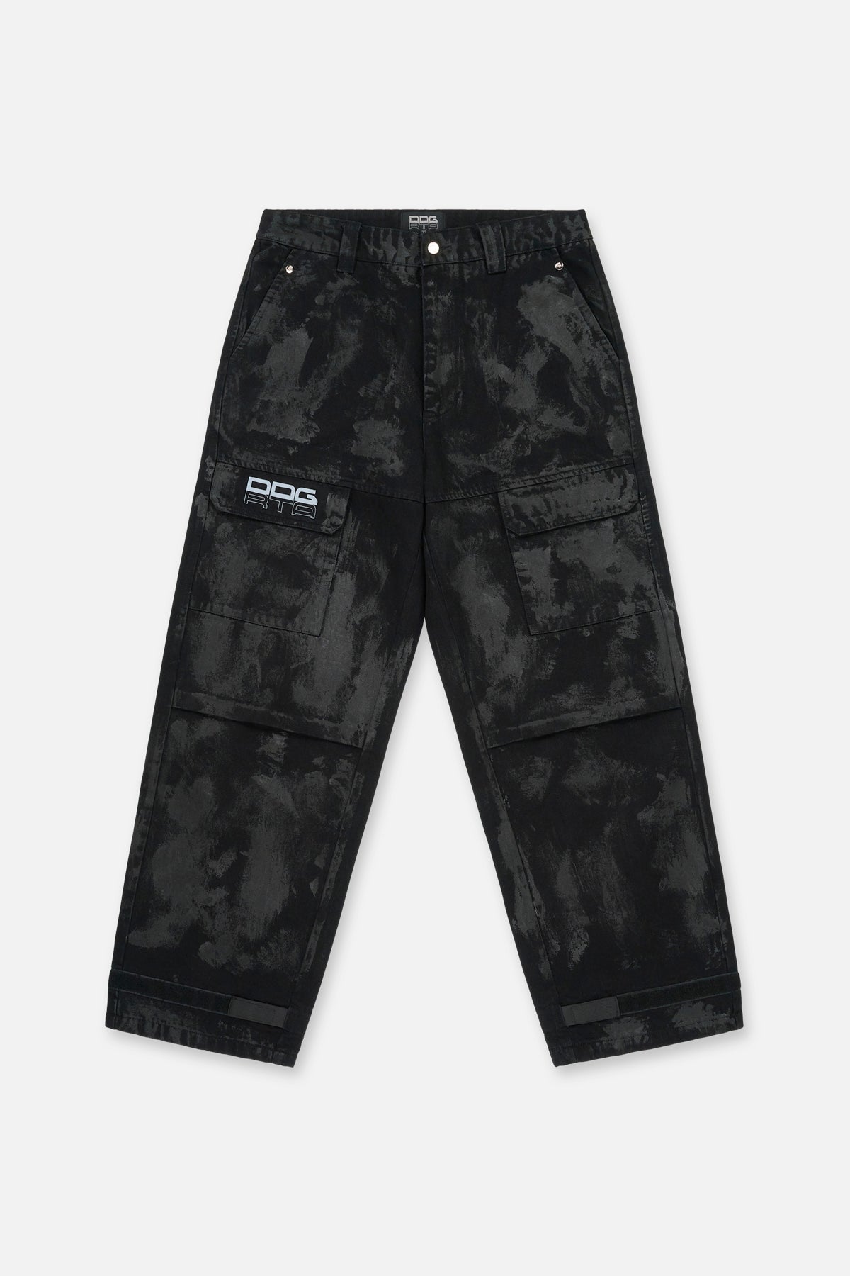 WYLIE CARGO JEAN | BLACK WAX COATED DDG