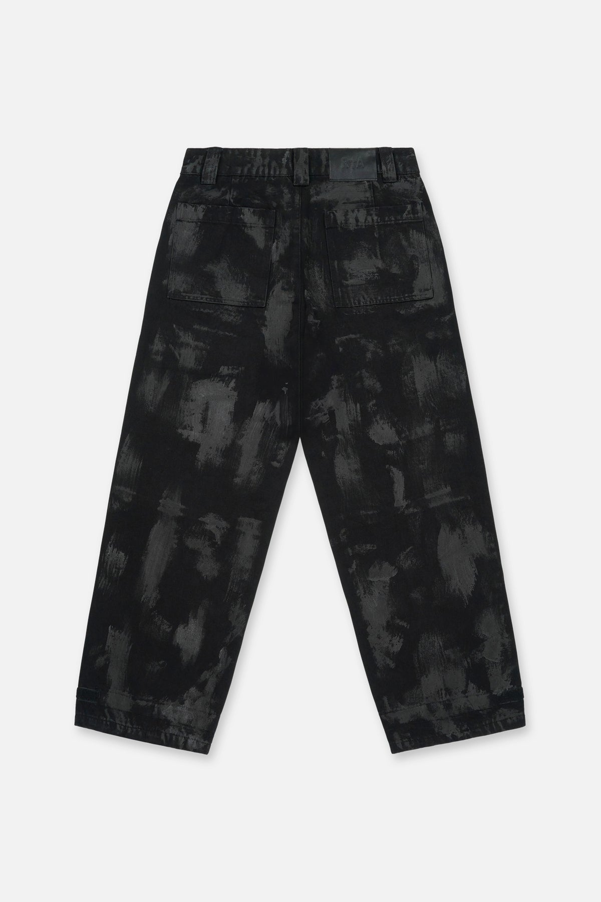 WYLIE CARGO JEAN | BLACK WAX COATED DDG