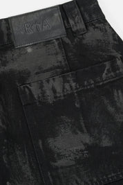 WYLIE CARGO JEAN | BLACK WAX COATED DDG