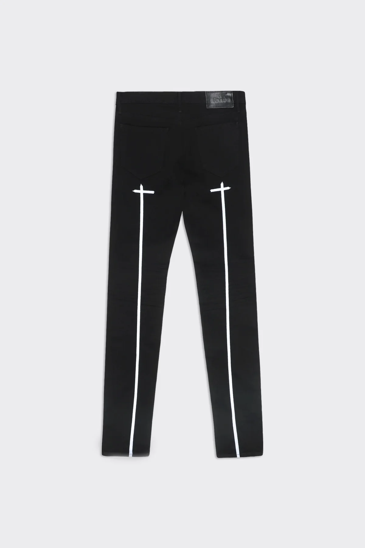 BRYANT SKINNY JEAN | BLACK WHITE CROSS