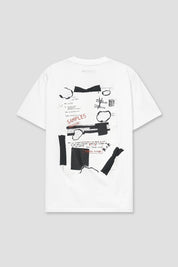 LIAM SHORT SLEEVE TEE | WHITE BURNED DOC