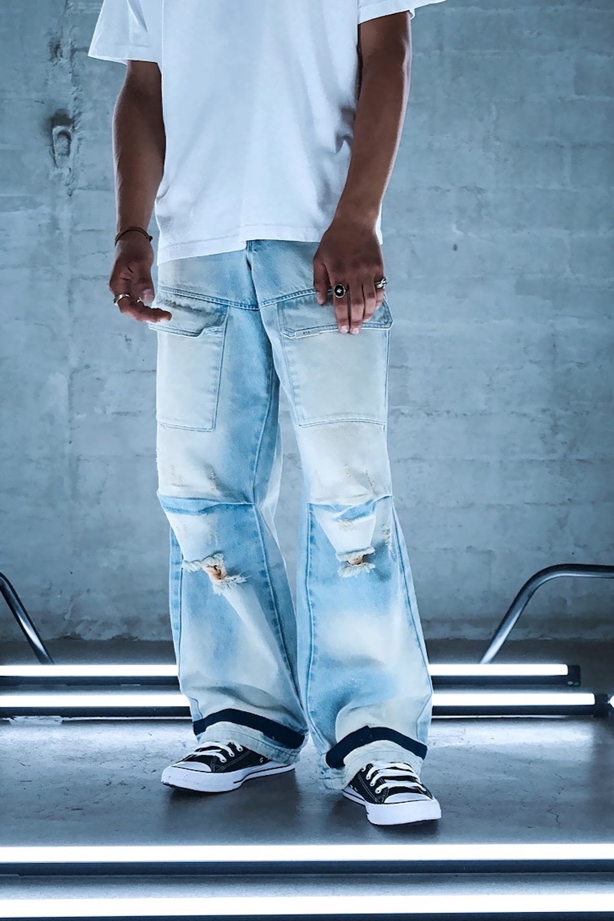 WYLIE CARGO JEAN | BLUE CLOUDS