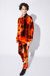 SHAY SHIRT | TIE DYE ORANGE