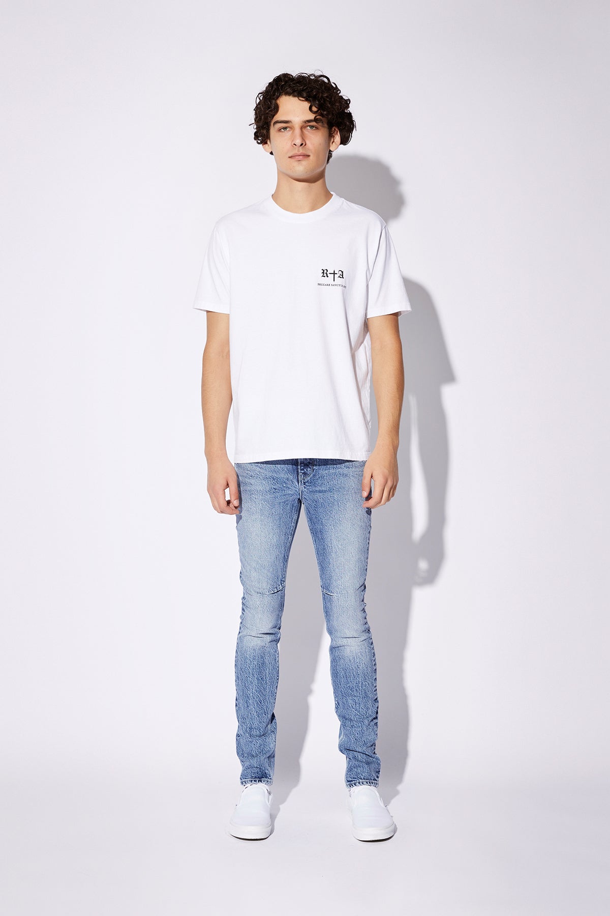 LIAM TEE | WHITE LATIN LOGO