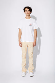 LIAM SHORT SLEEVE TEE | WHITE BURNED DOC