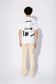 LIAM SHORT SLEEVE TEE | WHITE BURNED DOC