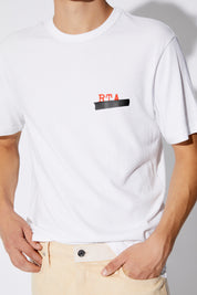 LIAM SHORT SLEEVE TEE | WHITE BURNED DOC