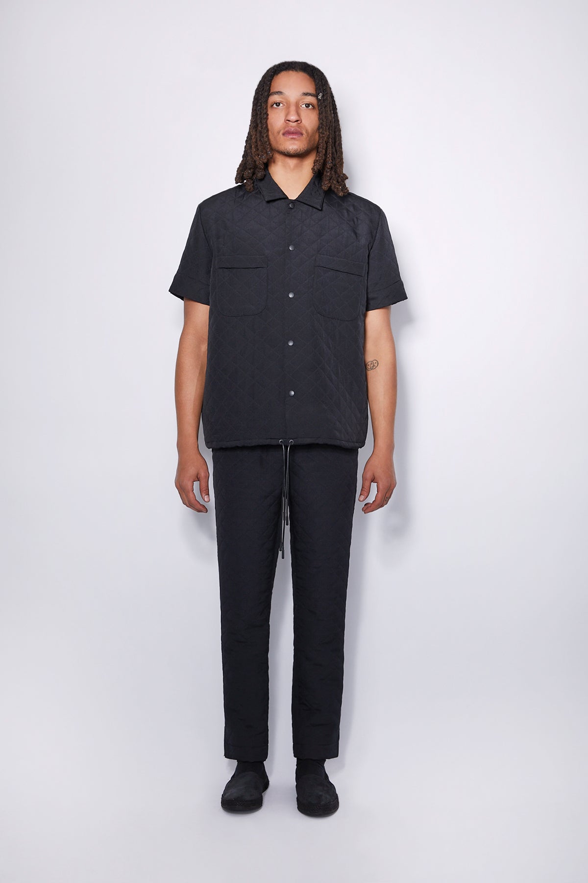 The RtA Bento Pant is relaxed tapered pant