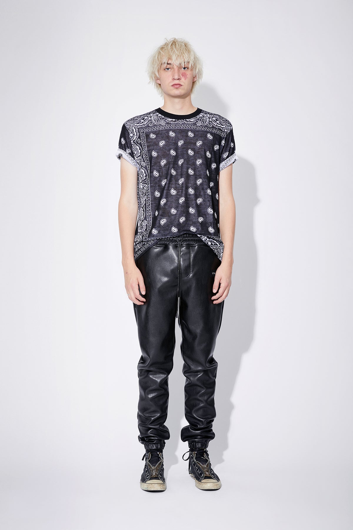 LEATHER SWEATPANTS | RTA CLOTHING