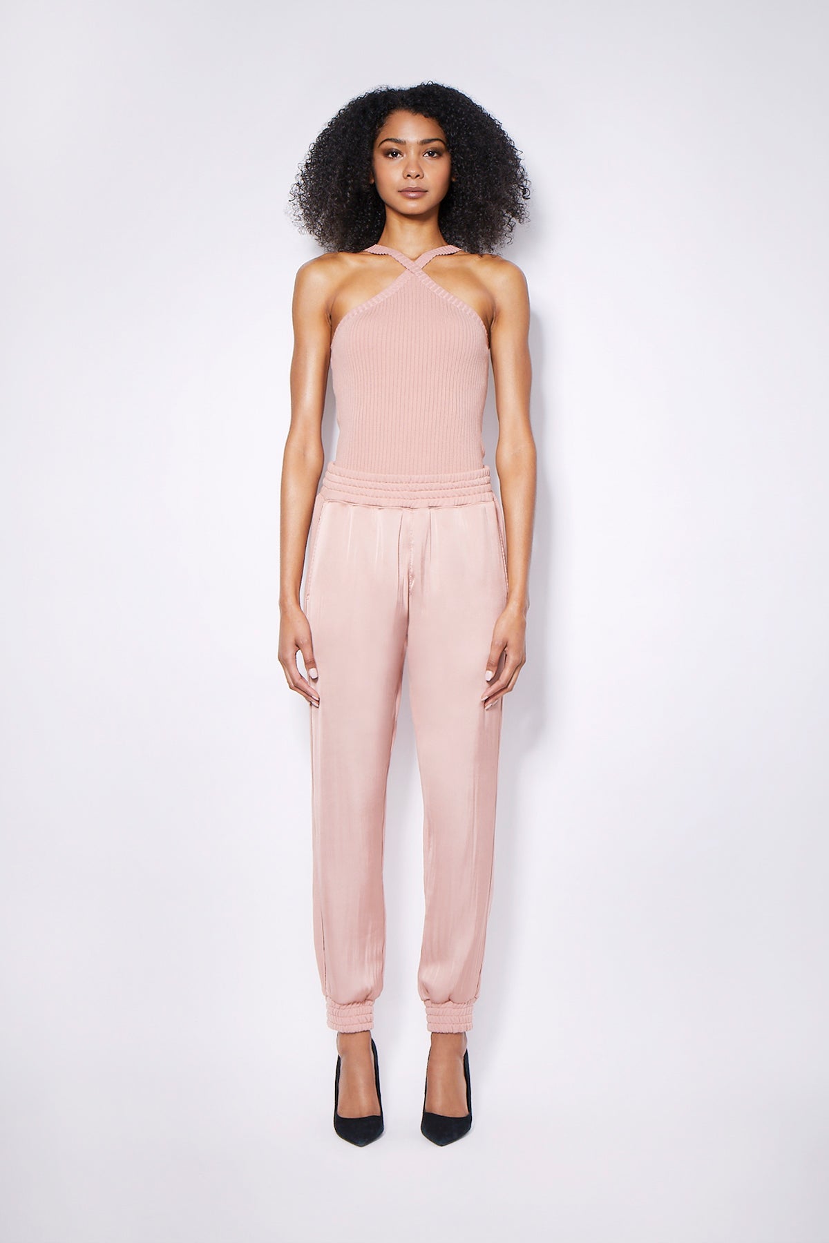 SYDNEY SWEATPANTS | DUSTY CORAL
