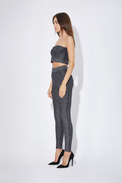 SIBILLE LEGGING | BLACK LUREX