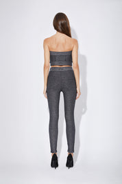 SIBILLE LEGGING | BLACK LUREX
