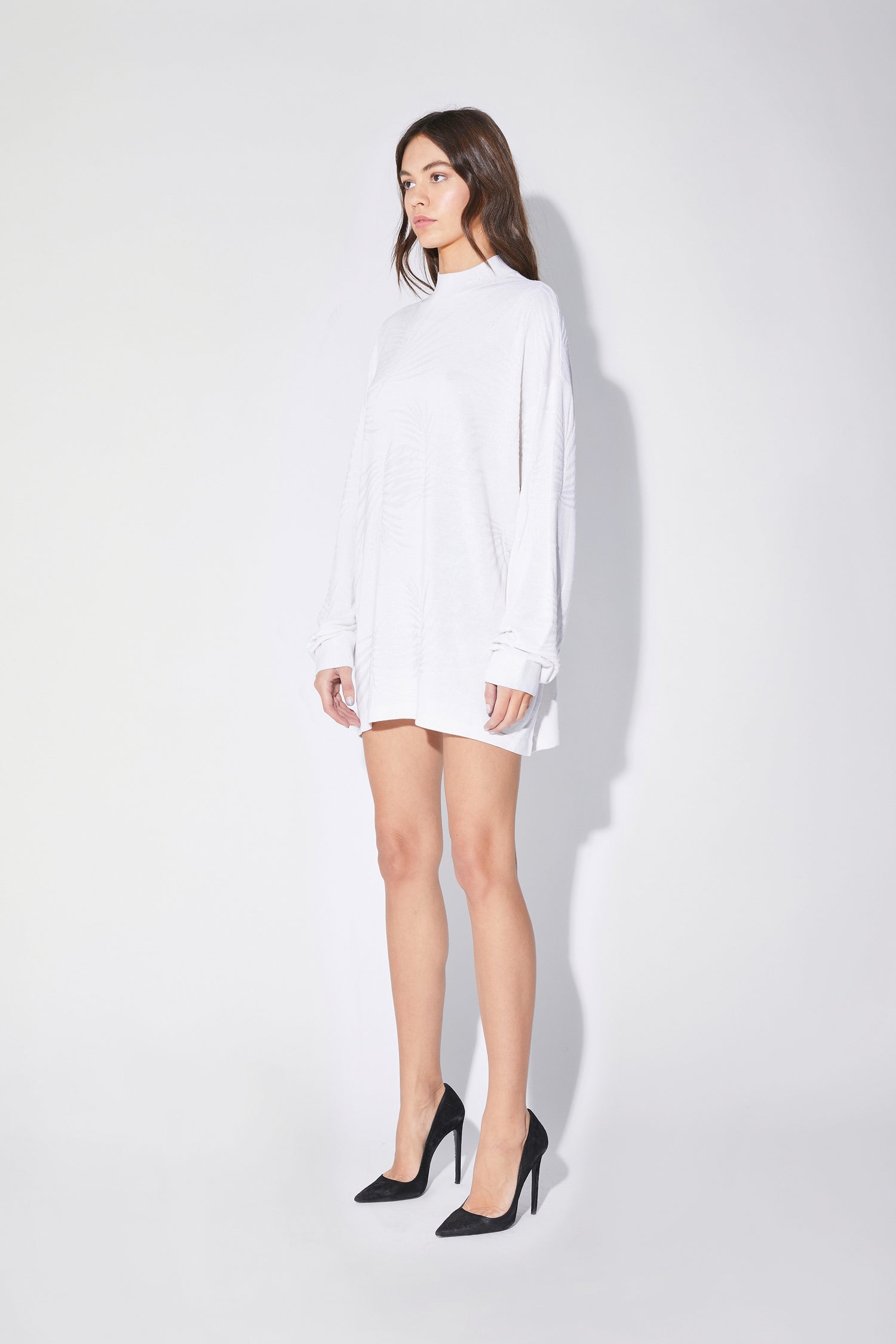 CASSIA DRESS | WHITE TROPICAL
